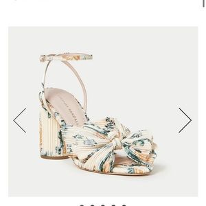 Loeffler Randall Camellia Nova Floral Bow Heel